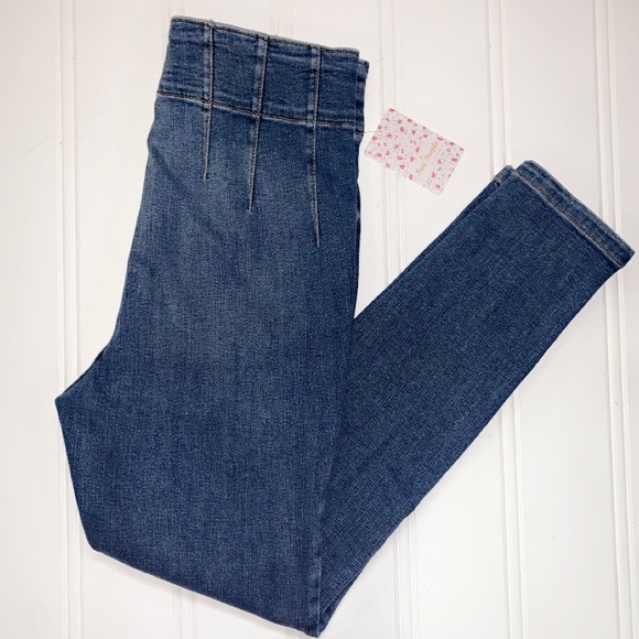 🚫✖️SOLD✖️🚫 🆕Free People High Rise Jeans - Picture 8 of 10
